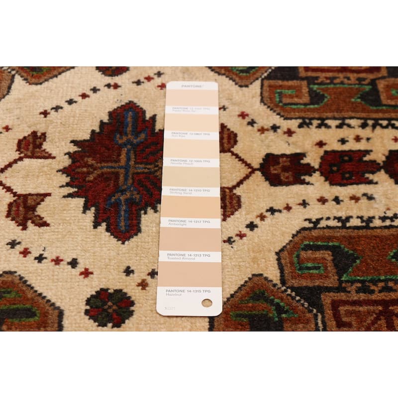 Teimani Beige Rug 3'11" x 6'1" - 3'11 x 6'1