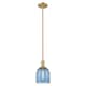 Option Blue / Brushed Brass
