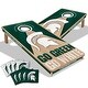 preview thumbnail 1 of 5, Michigan State Spartans NCAA 2x4 Professional Cornhole Board Set Include Carrying Case
