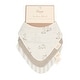 preview thumbnail 6 of 12, Crane Baby Organic 3-pc. Bunny Bib Set