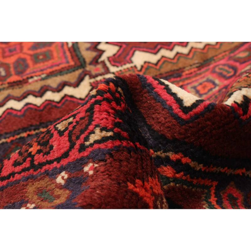 ECARPETGALLERY Hand-knotted Konya Anatolian Red Wool Rug - 3'3 x 9'6