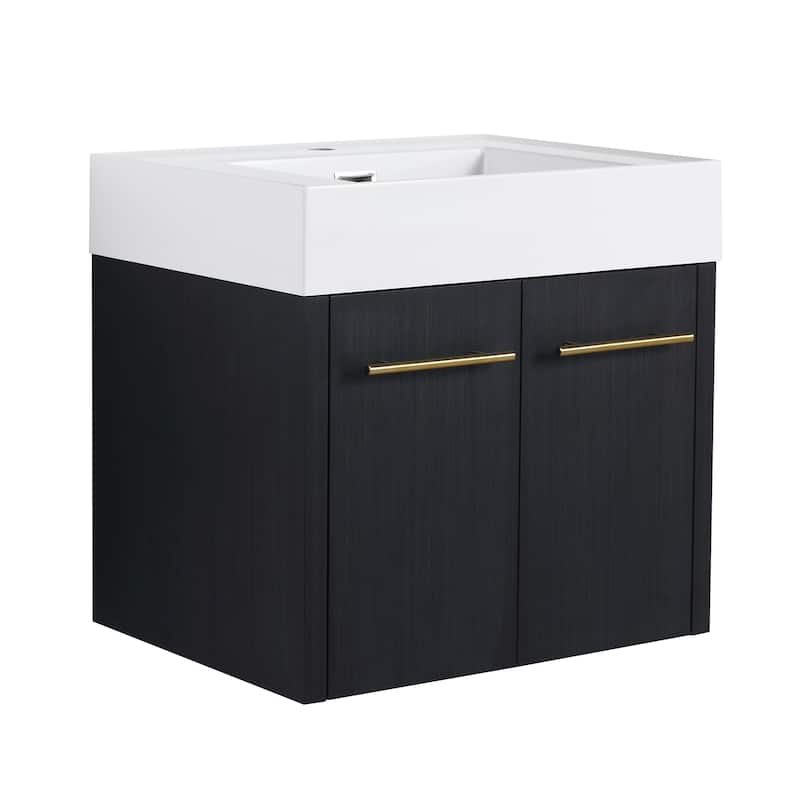 Topcraft Wall-Mounted Bathroom Vanity With Sink