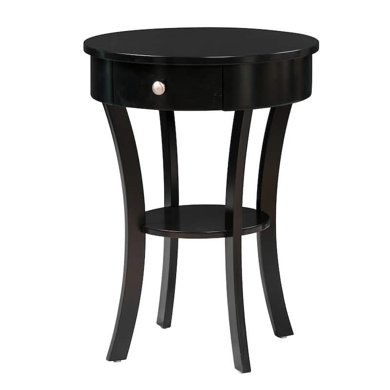 Convenience Concepts Classic Accents Schaffer 1 Drawer End Table with Shelf