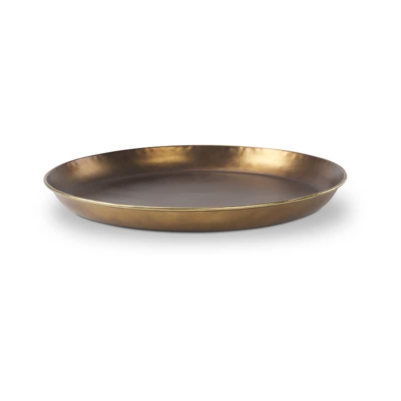 Eagan Gold Aluminium Tray (Large) - Large