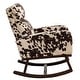 preview thumbnail 155 of 171, HOMYKA 28" Wide Rocking Chair for Nursery with Solid Wood Leg