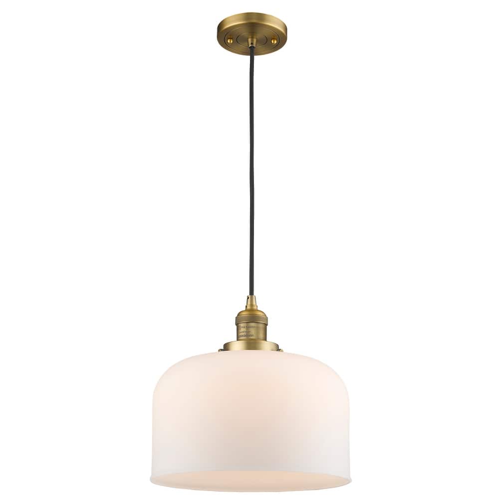 Innovations Lighting Franklin Restoration Bell - 1 Light 12" Cord Hung Mini Pendant