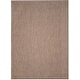 preview thumbnail 96 of 191, SAFAVIEH Courtyard Carolann Indoor/ Outdoor Waterproof Patio Backyard Rug 8' x 10' - Brown/Beige