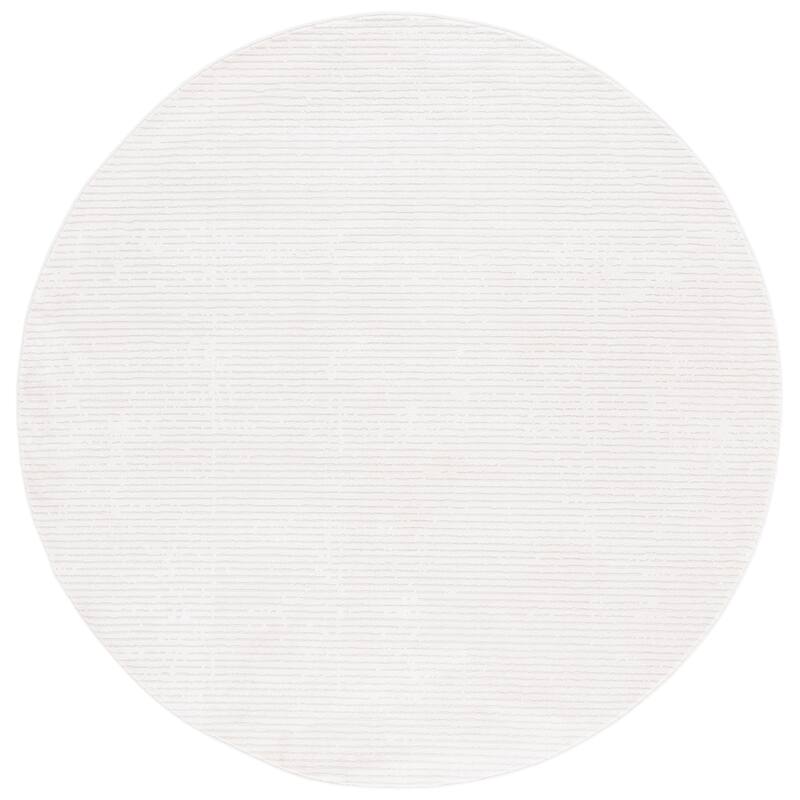 SAFAVIEH Whisper Cathalijne Contemporary Stripe Fringe Rug