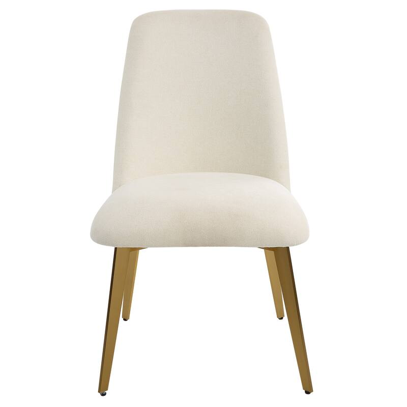Uttermost 23262 Vantage 21" Wide Dining Chair - Brushed Brass - Brushed Brass