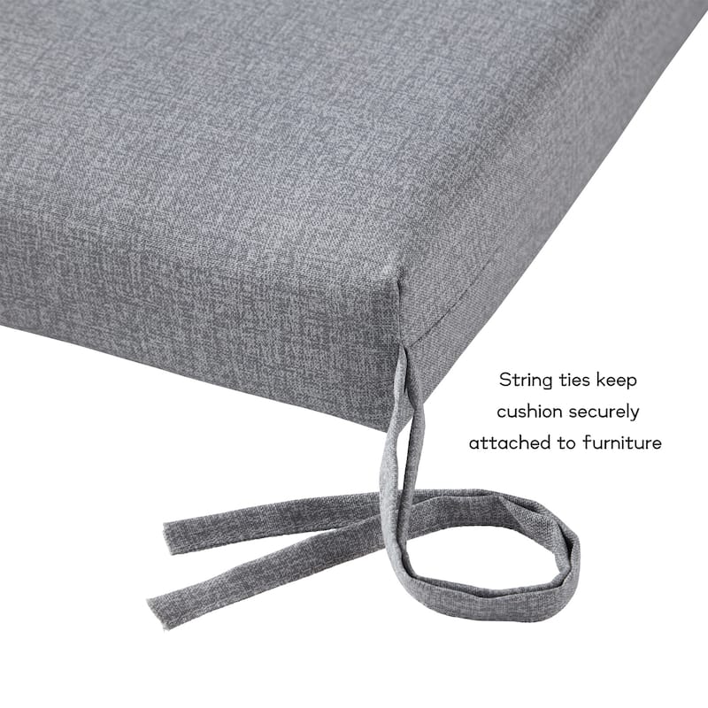 Greendale Home Fashions Outdoor High Back Chair Pad
