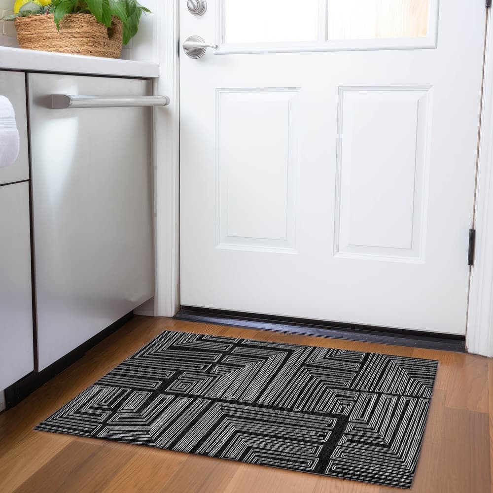 Premium Washable Super Soft Mid Century Modern Mayfield Rug