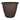 Sunnydaze Anjelica Outdoor Double-Walled Flower Pot Planter - Rust - 16"- Single