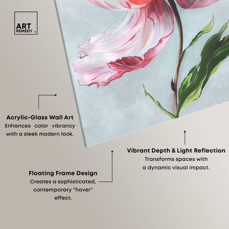 Magical Flower II Acrylic by Art Remedy, Ready to Hang