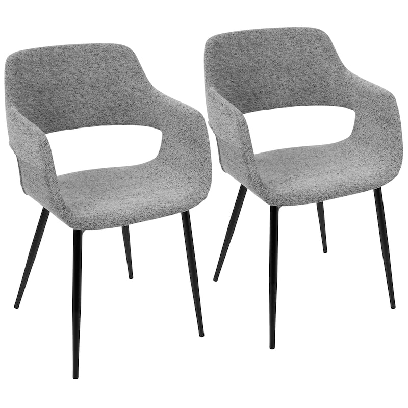 Porch & Den Vallen Dining Chair with Metal Legs (Set of 2)