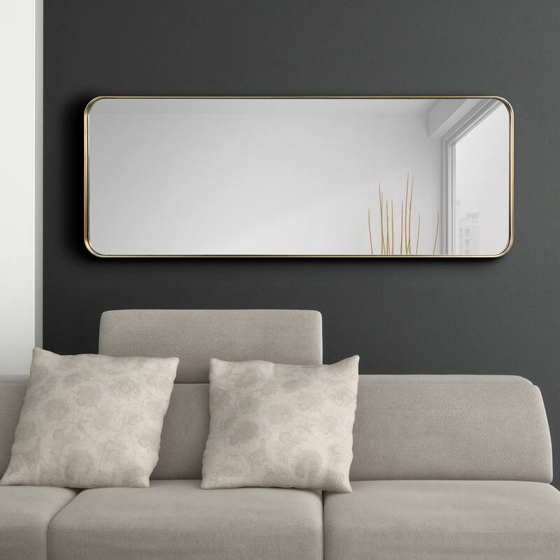 Ultra Stainless Steel Rectangular Wall Mirror