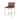Maven Lane Gerard Metal Upholstered Counter and Bar Stool Faux Leather