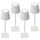 preview thumbnail 9 of 30, C Cattleya 4-Pack LED Cordless 3CCT Dimmable Portable Table Lamps