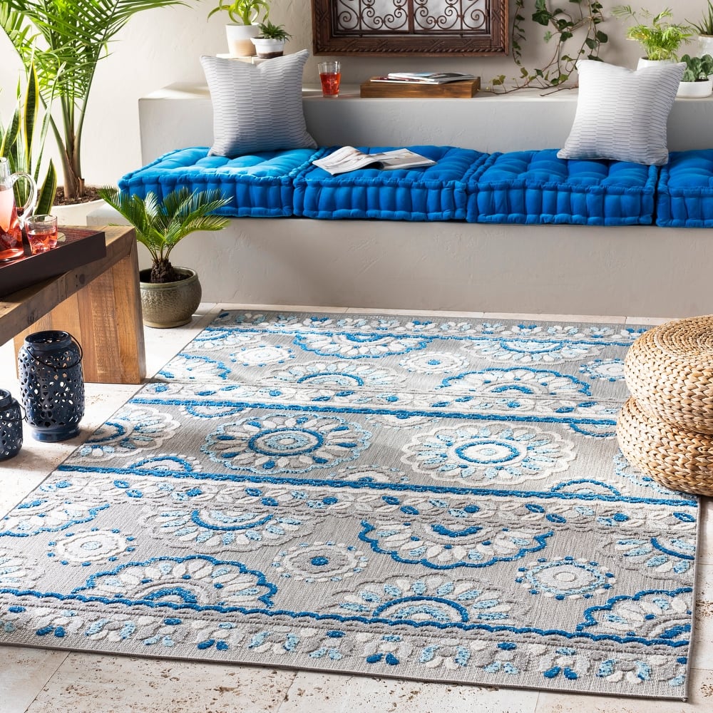 Philon Transitional Indoor/ Outdoor Area Rug