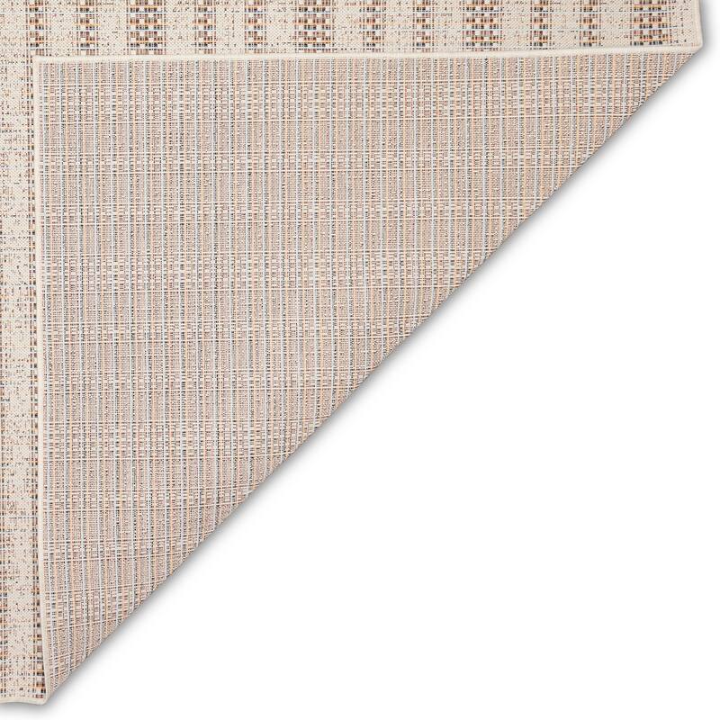 Liora Manne Avena Mosaic Stripe Indoor/Outdoor Rug