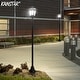 preview thumbnail 4 of 5, Kanstar 70'' LED Adjustable Solar Powered Vintage Street Lamp Post Light for Outdoor Lanscape Pathway Street Patio Garden Yard