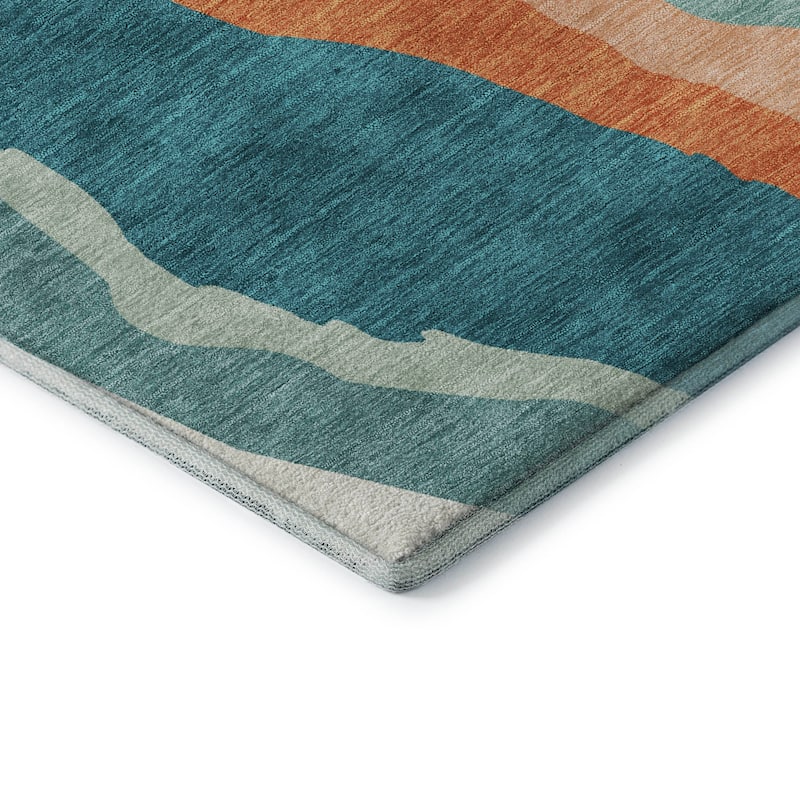 Premium Washable Super Soft Mid Century Modern Mayfield Rug