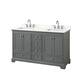 Option Dark Gray / Giotto Quartz Top / Polished Chrome