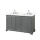 Option Dark Gray / Giotto Quartz Top / Polished Chrome