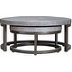 preview thumbnail 3 of 1, Uttermost Aiyara 42-1/2" Wide Industrial Urban Nesting Coffee Tables -