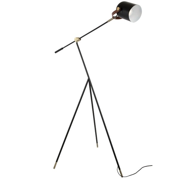 industrial tripod floor lamp