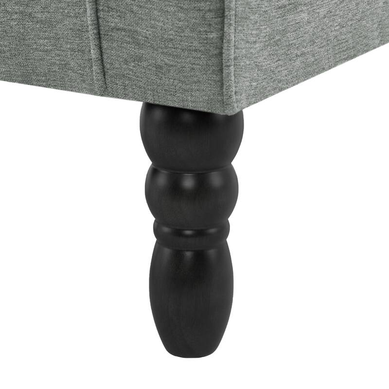 Button-Tufted Accent Club Chair Wingback Armchair Set of 2