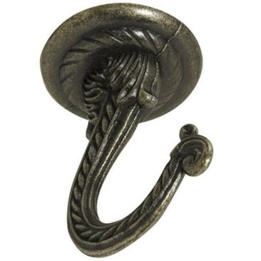 Shop Stanley Hardware 274 852 Swag Hooks Antique Brass 2 1 4