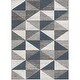 preview thumbnail 10 of 11, Livabliss Monte Carlo Mid-Century Modern Geometric Area Rug