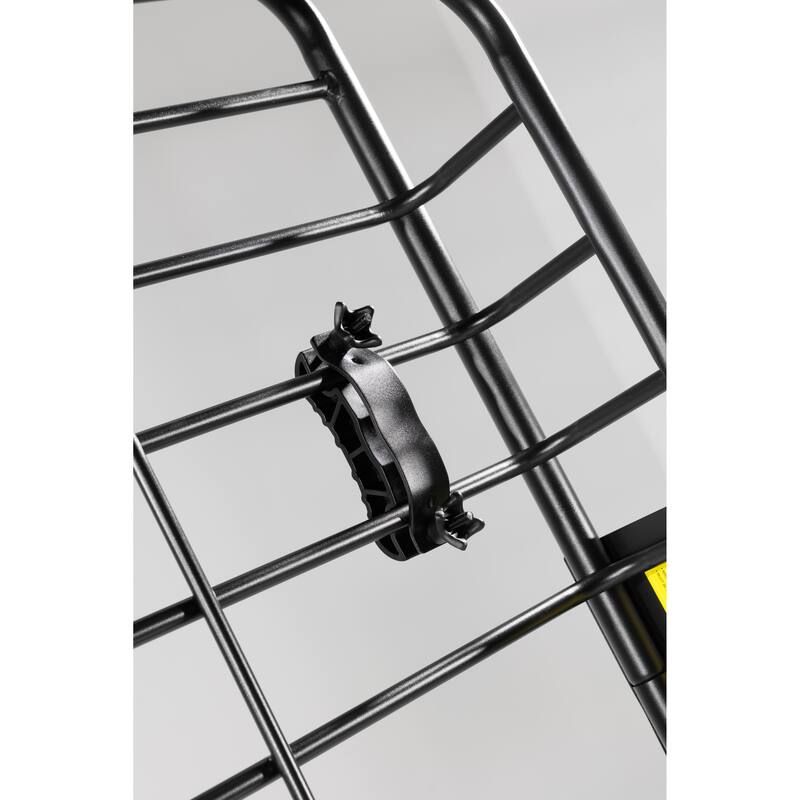 Roof Rack Basket With Net, Rooftop Steel Roof Rack, Cargo Carrier with 250 Lbs Capacity, Extension Black Car Top Luggage Holder