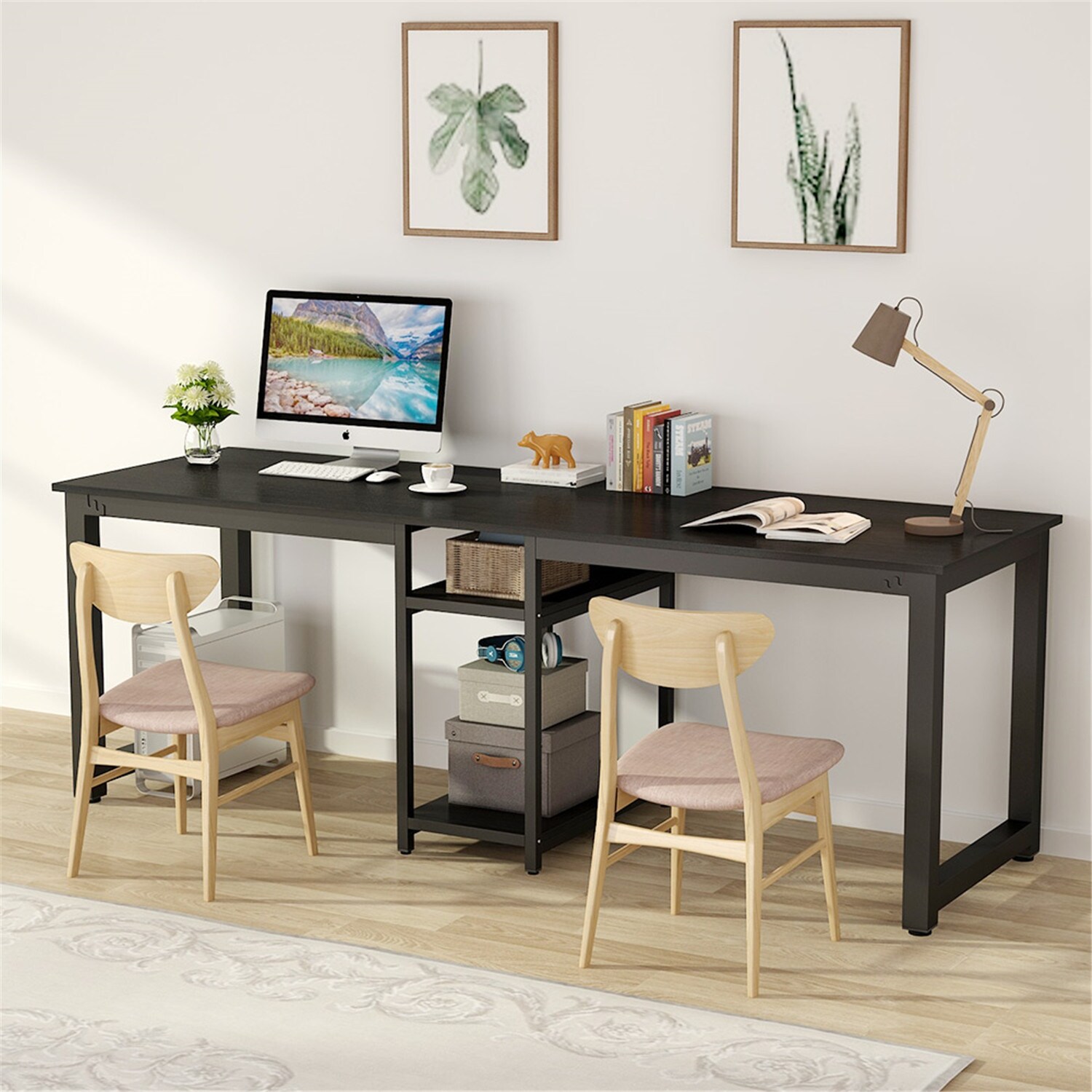 78 inch 2025 desk with drawers