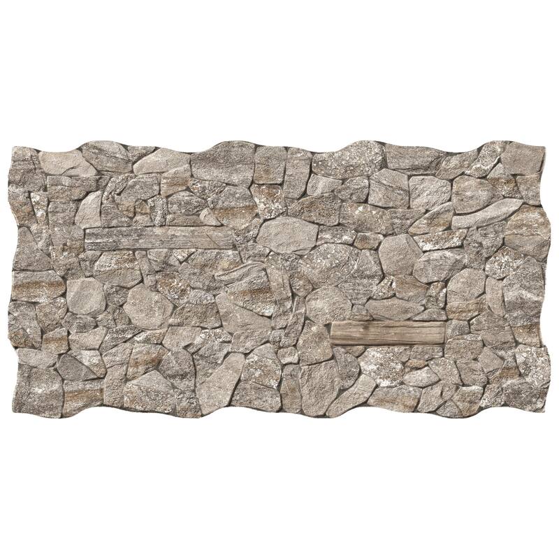 Merola Tile Caldera Castle Canto 12-5/8" x 25-1/8" Porcelain Floor and Wall Tile