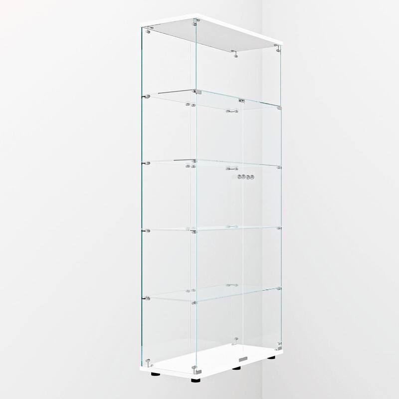 Tempered glass display cabinet,liquorcabinet,storagecabinet,filecabinet,with paipai lights and locks with adjustable feet