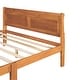 preview thumbnail 48 of 76, Classic Wood Platform Bed with Headboard and Footboard, Solid Wood Bed Frame, Easy to Assemble, No Box Spring Needed