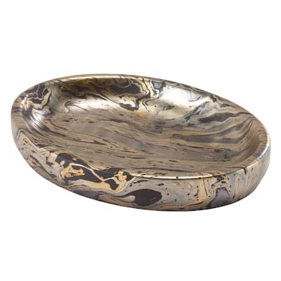 Nicole Miller Harper Soap Dish - Black - Soap Dish