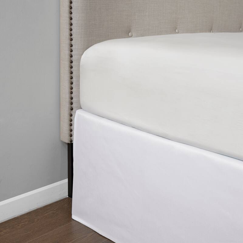 Madison Park Simple Fit Wrap Around Adjustable 26-inch Drop Bedskirt