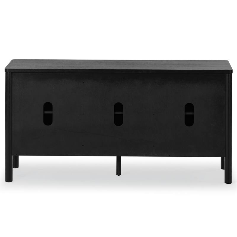 SAFAVIEH Couture Jaylessa Wood 3 Door Sideboard - 58"W x 18"D x 30"H