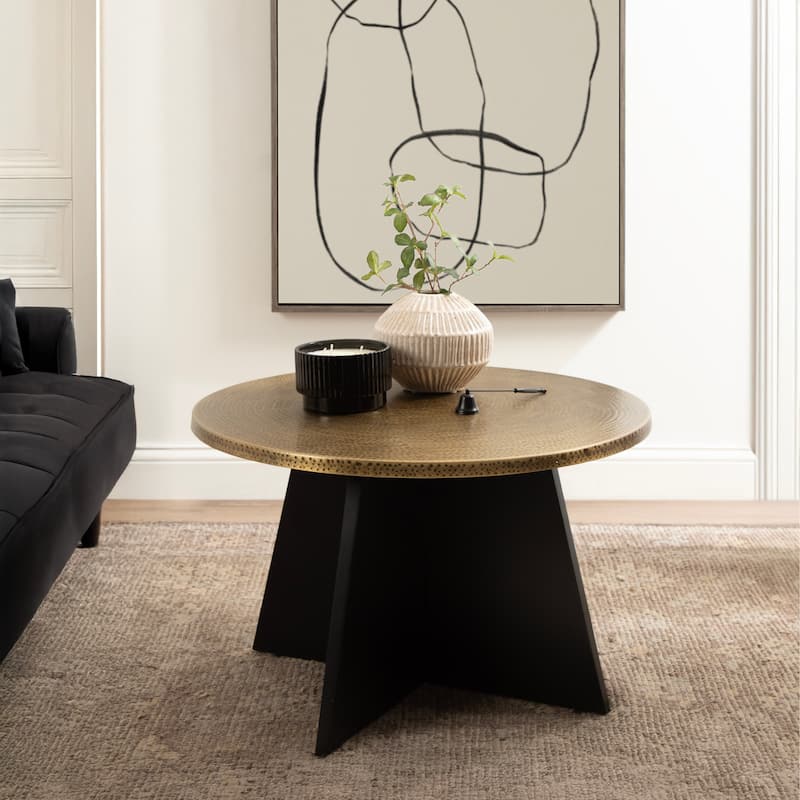 Kate and Laurel Batista Coffee Table - 28x28x18