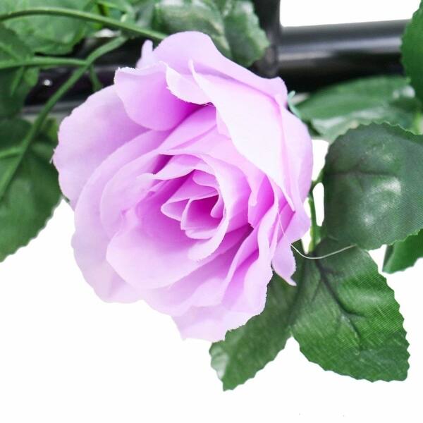 Shop Rtnow 2 Pack Fake Rose Vine Garland Artificial Flowers Plants