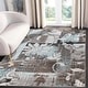 preview thumbnail 23 of 46, Superior Pastiche Contemporary Floral Patchwork Area Rug 7' x 9' - Brown/Turquoise