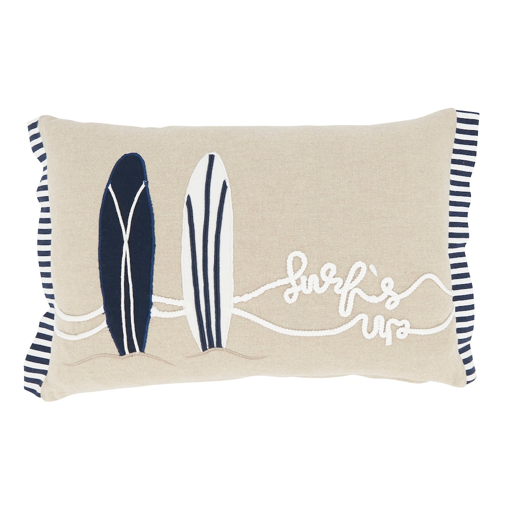Surf's Up Voyage Throw Pillow
