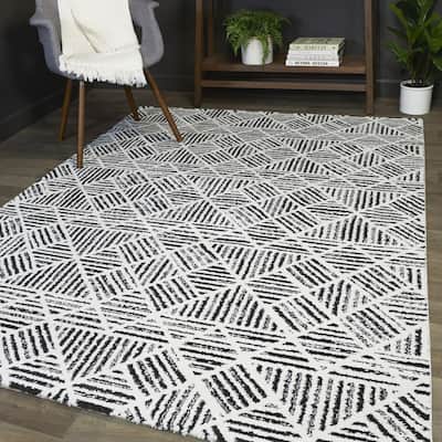 Frederic Contemporary Geometric Area Rug