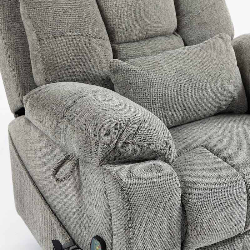 Electric Lift Chair, Electric Sofa Recliner with Heating and Massage