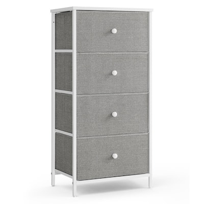 Dresser for Bedroom, Fabric Dresser with 4 Drawers