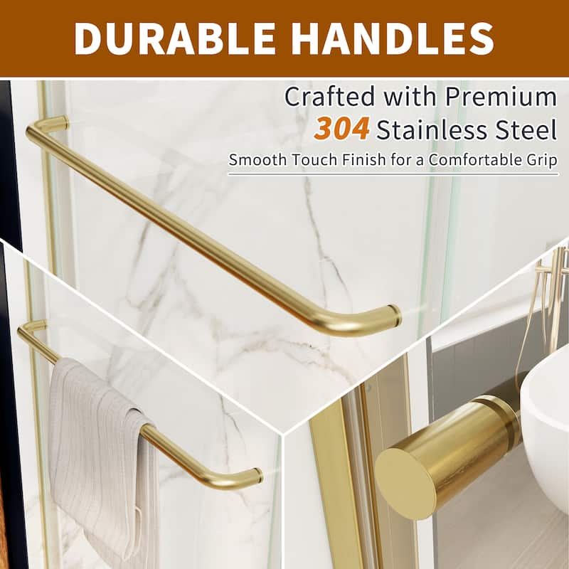 Modland 44-48''x 70'' Glass Shower Door - 44''-48''x 70''