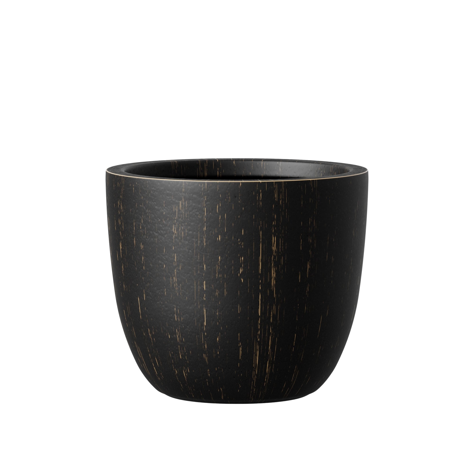 Large Round Concrete Planters, Indoor Outdoor Flower Plant Pots