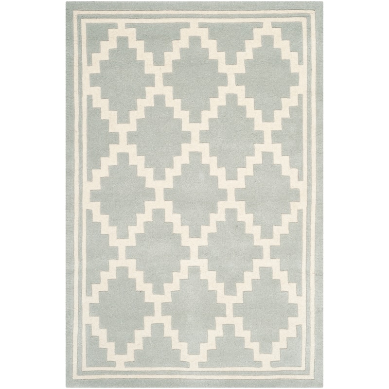SAFAVIEH Handmade Chatham Doriane Modern Wool Rug